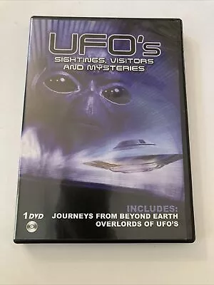 Ufo Sightings Visitors And Mysteries  (dvd) Overlords Of UFO’s Journey From .. • $19.99