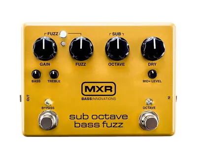 MXR M287 Sub Octave Bass Fuzz Pedal - Open Box • $159.99