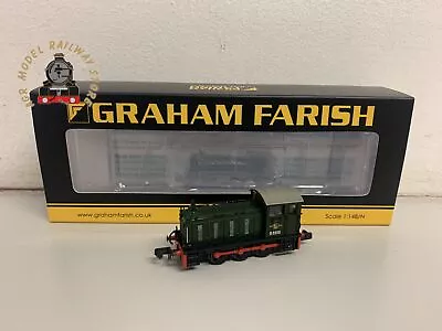 Graham Farish 371-055 N Gauge Class 04 Shunter D2225 BR Green Late Crest • £114.50