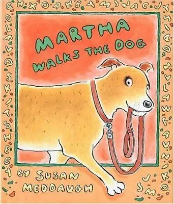Martha Walks The Dog; Martha Speaks - 0395904943 Susan Meddaugh Hardcover • $4.43