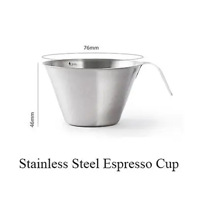 100ml/3oz Espresso Cup Milk Tea Cup Bar Drink Mugs Ounce Jigger Measuring Cup • £5.30