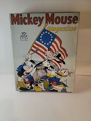 Vintage 1939 Mickey Mouse Magazine Spirit Of 76’ Puzzle Complete Vintage Stuff • $11.99