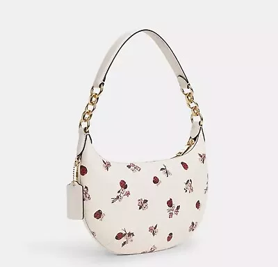 NWT Coach Payton Hobo With Ladybug Floral Print CU270 • $159.99