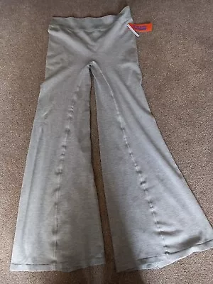 Urban Outfitters Iets Frans Flared Grey Joggers Size Large • £4.99