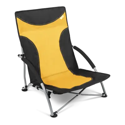 Kampa Sandy Low Level Beach & Camping Chair - Sunset Yellow • £26.99