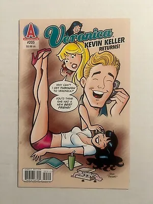 Veronica #205 Nm 9.4 Cry-baby Homage 2nd App Of Kevin Keller Archie Comics 2011 • £31.67