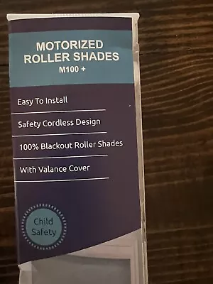 Motorized Roller Shade ControlMotorized Blinds 100% Blackout Electr • $29.99