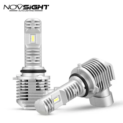NOVSIGHT Pair HB4 9006 LED 50W 12000LM Headlight Kit Bulbs White 6000K Lamp UK • £26.99
