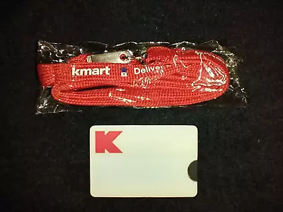 Vintage Kmart Associate Name Tag Badge & Kmart WOW Experience Lanyard Bundle • $12.99