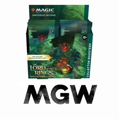 MTG The Lord Of The Rings: Tales Of Middle-Earth Collector Booster Box Ship 6/23 • $439.99