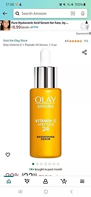 Olay Vitamin C Plus Brightening Serum Serum For Women - 40ml • £11.66