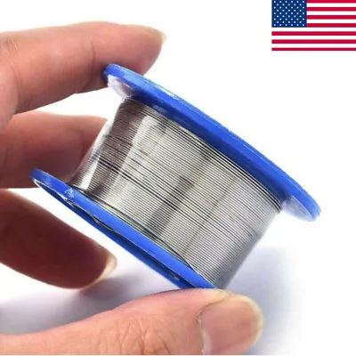 10M 63/37 Tin Lead Line Soldering 0.3mm Rosin Core Solder Flux Welding Wire Reel • $3.70