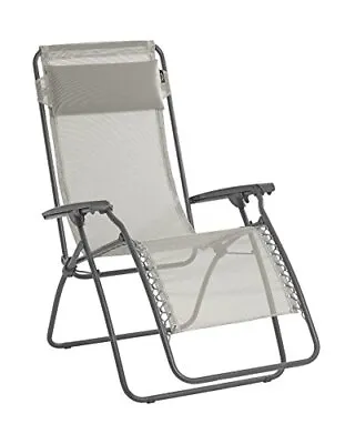 Lafuma RT 2 Loungers And Recliner Seigle 87x68x114cm Outdoor Heavy Duty Seat • £117.99
