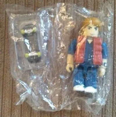 Back To The Future Marty McFly With Skateboard Mini Figure MIP Sealed U-Drive • $19.65