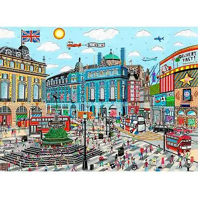 Falcon Contemporary Piccadilly Circus 1000 Piece Jigsaw Puzzle • £11.89