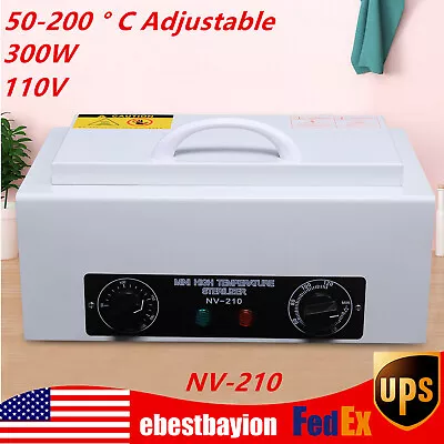 Dental Medical Dry Heat Sterilizer Autoclave Vet Tattoo Sterilizer Equipment USA • $42.75