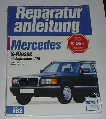 Repair Manual Mercedes W126 C126 S CLASS 280/380/500 S Se Sel Sec • $42.50