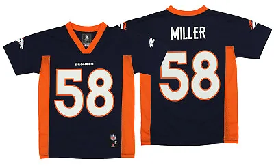 OuterStuff NFL Youth Denver Broncos Von Miller #58 Alternate Player Jersey • $34.99
