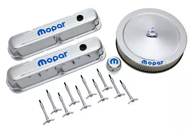 Proform Engine Dress-Up Kit Chro Me W/Blue MOPAR 440-900 • $269.08