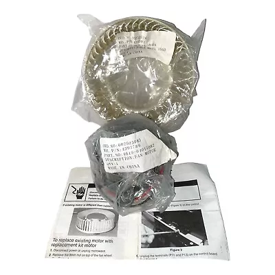 NEW Whirlpool Kenmore Microwave Fan And Blade Motor Part# 815176 • $22.41