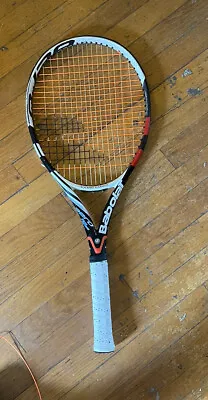 Babolat Aero Pro GT French Opn  3/8g 2011 Good Cndn Luxilon Hybrid New Strings • $79