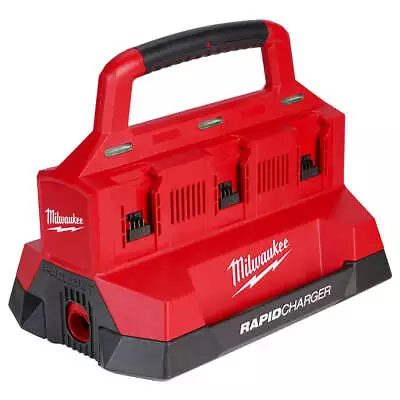 Milwaukee 48-59-1809 M18 PACKOUT 18V Six Bay Rapid Charger W/ REDLINK • $236.55