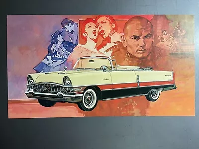 1955 Packard Caribbean Convertible Print Picture Poster RARE!! Awesome Small • $9.95