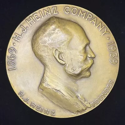 1869-1939 H.J. Heinz Company 70th Anniversary Medal - MACO • $5.51