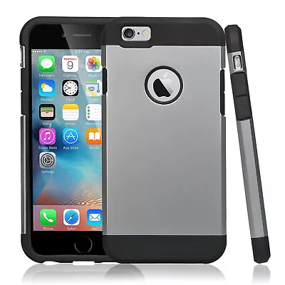 IPhone 6 6s 4.7'' CASE COVER[Built Two-Layers] Shockproof Heavy Duty Armor Case • $7.59