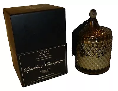 D. L. & CO SPARKLING CHAMPAGNE Rare Botanic Candle 440g 15.5 Oz 80 Hours New • $119.95