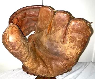 Vintage Macgregor Goldsmith Baseball Glove 3F9 4 Finger Button Pick Pocket GVC • $28.99