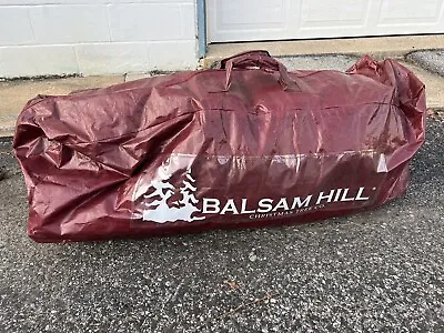 Balsam Hill Christmas Tree SLIM 9’ Pencil Thin Prelit Lighted Artificial W Bag • $149.99