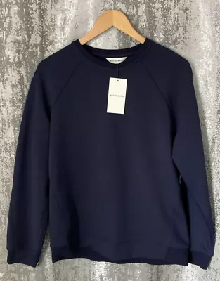 AUTOGRAPH M&S WOMENS NAVY BLUE CREW NECK SWEATSHIRT JUMPER Size 10 • £17.99