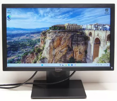 Dell E1916H 19” 1366 X 768 Widescreen LED LCD Monitor 16:9 VGA DP W/ Stand • $38.95