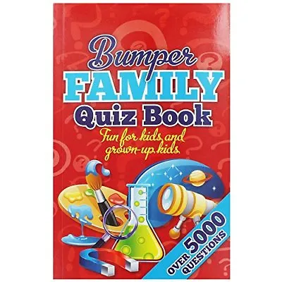 Bumper Family Quiz Book • £2.51