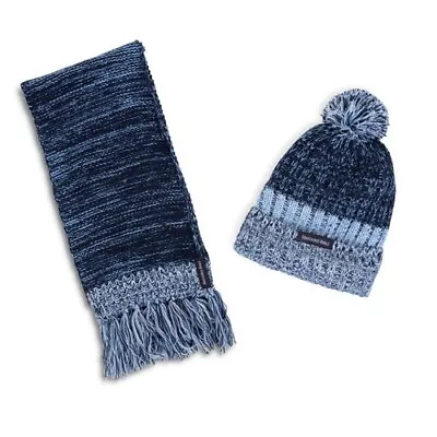 Mercedes-Benz Frost Fringe Beanie And Scarf Set • $39.99