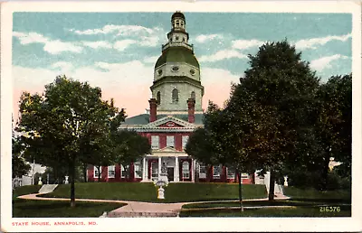 State House Annapolis Maryland Vintage Postcard • $4.75