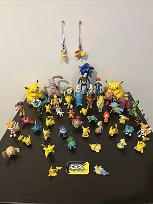 Pokemon Nintendo Sega Tomy Figures / Badges Bundle X 51 • $20.50