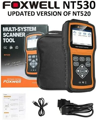 $169.95 • Buy Foxwell Nt530 Pro Mercedes Benz Diagnostic Scanner Tool Srs Abs Reset Nt510