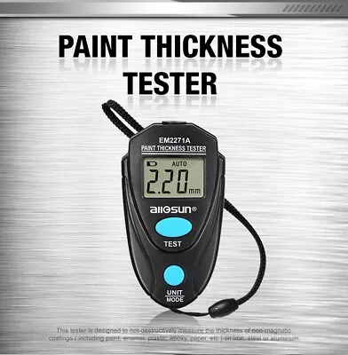 Car Paint Thickness Meter Mini Digital Automobile Gauges Car Paint Coating Teste • $16.14