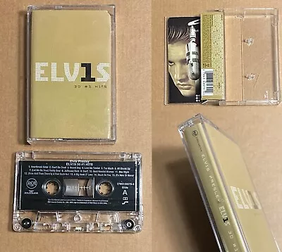 ELVIS PRESLEY ~ ELV1S 30 #1 HITS ~ Compilation ~ Cassette Tape ~ RARE • $2.99