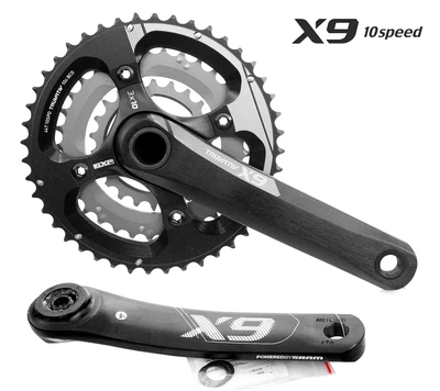 $207.59 • Buy SRAM Truvativ X9 10 Speed Bike Bicycle Crankset GXP 3x10S 44-33-22T 175mm