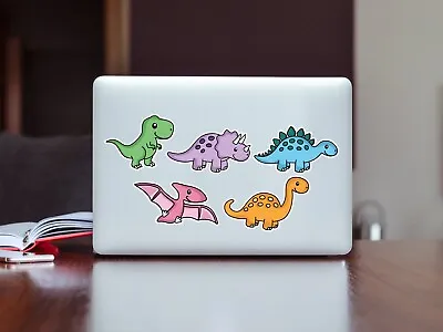 Dinosaur T-Rex Triceratops Stegosaurus Pteranodon Brachiosaurus Sticker Decals • $2.99