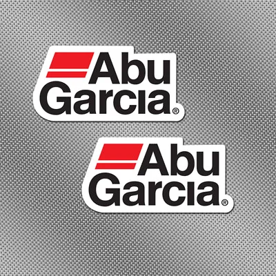 $7.25 • Buy 2x Abu Garcia 6  Full Color Stickers Decals Fishing Boat Lure Trailer Tackle Box