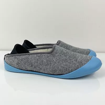 Mahabis Women’s Classic Curve Gray Slip On Slippers Size 41 (9.5-10) • $43.99