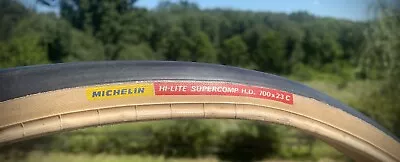 Rare NOS MICHELIN 700 23 GUMWALL Super Comp HD Tire Classic • $45.67