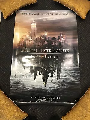 Herald Zwart Mortal Instruments City Of Bones Autographed Poster • $130