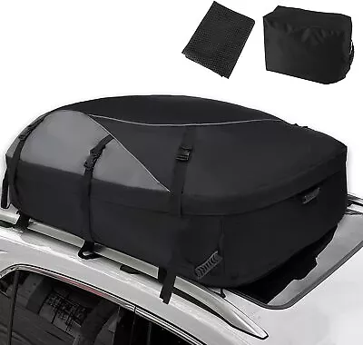 Car Roof Top Cargo Carrier Bag With Anti-Slip Mat Upgrade Waterproof Luggage Bag • $69.99