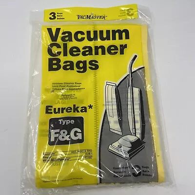 Vacmastwr Vacuum Cleaner Bags Refill Eureka Type F & G Kenmore 5002 NEW! 3 Pk • $8