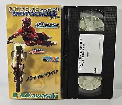 Extreme Sport Motocross Freestyle Vol. 4 French QC VHS Video Tape • $7.31